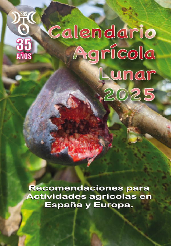 Calendario Agrícola Lunar 2025 PDF Válido para España y países de Europa.